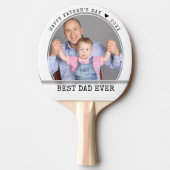 お父さんの日のパパのおめでとう最高の 卓球ラケット (正面)