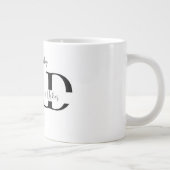 お父さんの日のマグカップお子さんの名前 ジャンボコーヒーマグカップ (右)