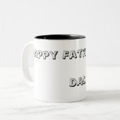 お父さんの日のマグ ツートーンマグカップ (正面左)