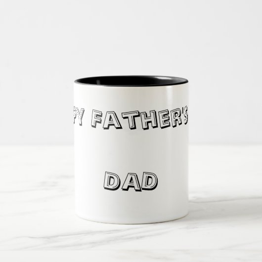 お父さんの日のマグ ツートーンマグカップ (中央)