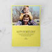 お父さんの日の面白いカード フォト 最高の工具小屋 シーズンカード (内部)