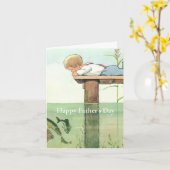 お父さんの日を楽しくするよ カード (黄色い花)