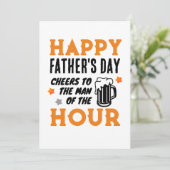 お父さんの日を祝って! 父の日のプレゼント シーズンカード (スタンド正面)