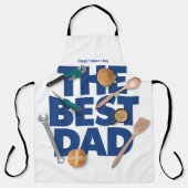 お父さんの日を自分らしく過ごす |最高のパパ エプロン (正面)