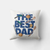 お父さんの日を自分らしく過ごす |最高のパパ クッション (裏面)