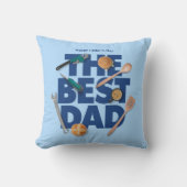 お父さんの日を自分らしく過ごす |最高のパパ クッション (正面)