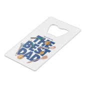 お父さんの日を自分らしく過ごす |最高のパパ クレジットカード栓抜き (正面アングル)