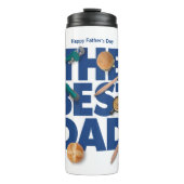 お父さんの日を自分らしく過ごす |最高のパパ タンブラー (正面)