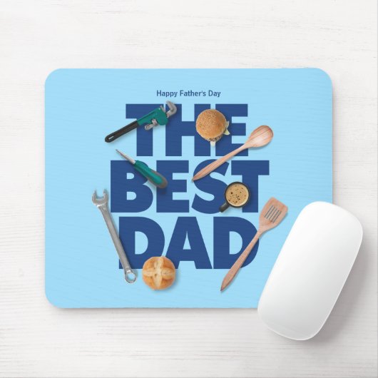 お父さんの日を自分らしく過ごす |最高のパパ マウスパッド (マウス)