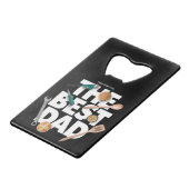 お父さんの日を自分らしく過ごす |最高のパパ – 暗 クレジットカード栓抜き (正面アングル)