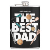お父さんの日を自分らしく過ごす |最高のパパ – 暗 フラスク (正面)