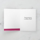 お父さんの日カード　面白いお父さんジョーク　韻を踏んだ最高にかっこいいやつ シーズンカード (内部)