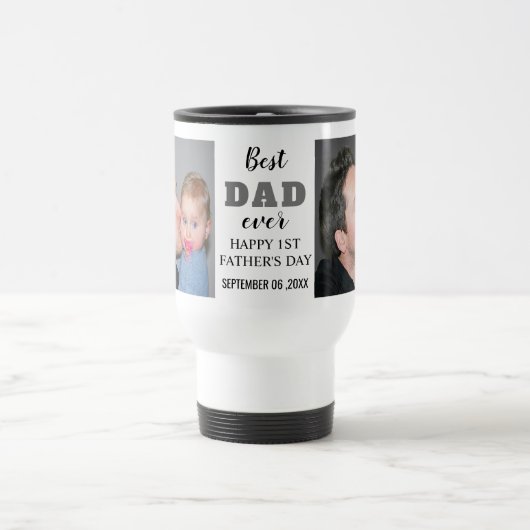 お父さんの日20XXパパのおめでとう最高のさま トラベルマグ (中央)