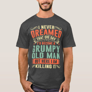 お父さんの日 おじいちゃんへのギフト グランピーなおじいちゃんになるぞ Gra Tシャツ