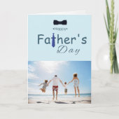 お父さんの日 カスタマイズ可能 カード (正面)