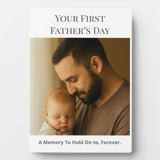 お父さんの日 – フォトカカスタムード フォトプラーク (正面)