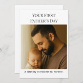 お父さんの日 – フォトカカスタムード 招待状 (正面/裏面)