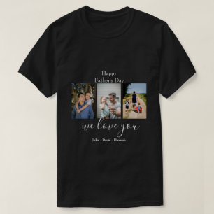 お父さんの日、フォトコラージュTシャツ Tシャツ