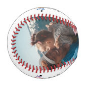 お父さんの日/誕生日子供からパパ写真 野球ボール (正面左)