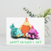 お父さんの日 – 鶏が卵を孵化させるのを待つ (スタンド正面)