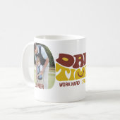 お父さんの時間 大きな夢 トレンディーデザイン コーヒーマグカップ (正面左)