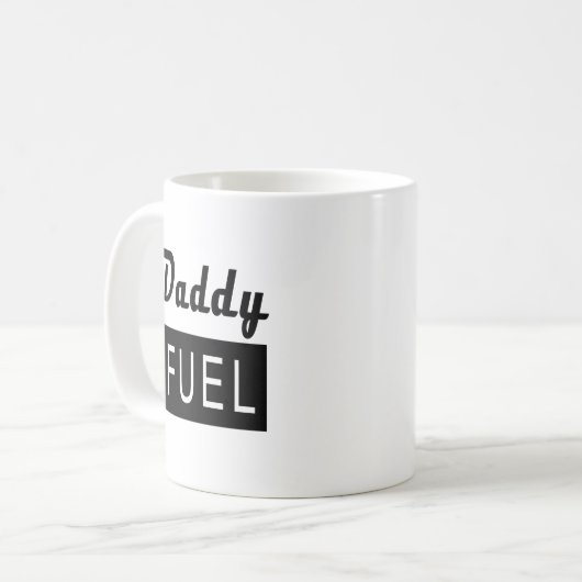 お父さんの燃料の父の仕事のパパのコーヒー・マグ コーヒーマグカップ (正面左)