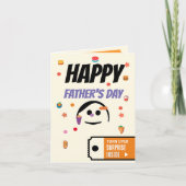 お父さんの特別な日：父の日のギフトにクーポン付きグリーティングカード シーズンカード (正面)