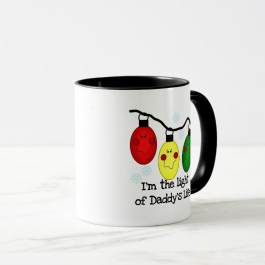 お父さんの生命休日のTシャツおよびギフトのライト マグカップ (正面右)