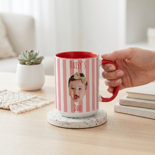 お父さんの赤ちゃん顔マグカップ 父の日ギフト マグカップ