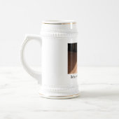 お父さんの足のベビーの足 ビールジョッキ (左)