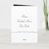 お父さんの靴 カード (裏面)