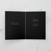 お父さんの靴 カード (内部)