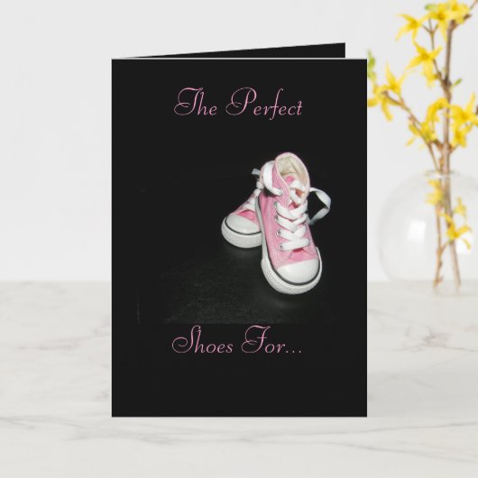 お父さんの靴 カード (黄色い花)