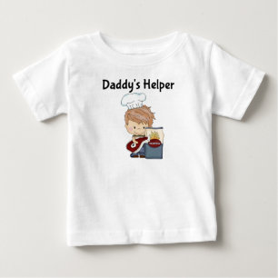 お父さんのBBQの助手 ベビーTシャツ