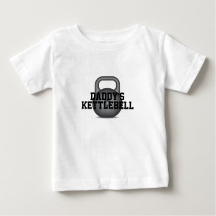 お父さんのKettlebell ベビーTシャツ