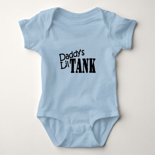 お父さんのLilタンク ベビーボディスーツ (正面)