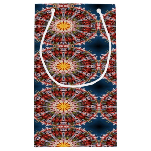 お父さんは抽象芸術界の型 スモールペーパーバッグ (裏面)