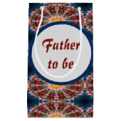 お父さんは抽象芸術界の型 スモールペーパーバッグ (正面)