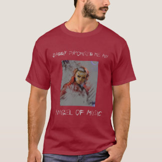 お父さんは私に音楽Tシャツの天使を約束しました Tシャツ