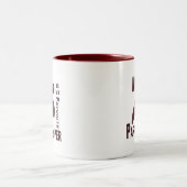 お父さんは私の一番のお気に入りのパラシュート兵 ツートーンマグカップ (中央)