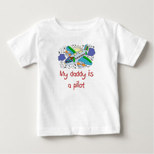お父さんは試験ベビーのワイシャツです ベビーTシャツ