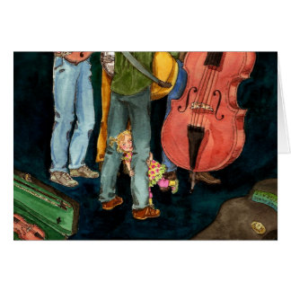 お父さんはBluegrassを遊びます