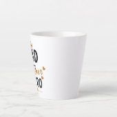 お父さんへのカスタムギフト カフェラテマグ (正面)