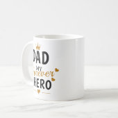 お父さんへのカスタムギフト コーヒーマグカップ (正面左)