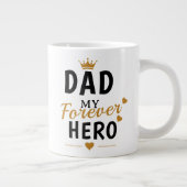 お父さんへのカスタムギフト ジャンボコーヒーマグカップ (右)