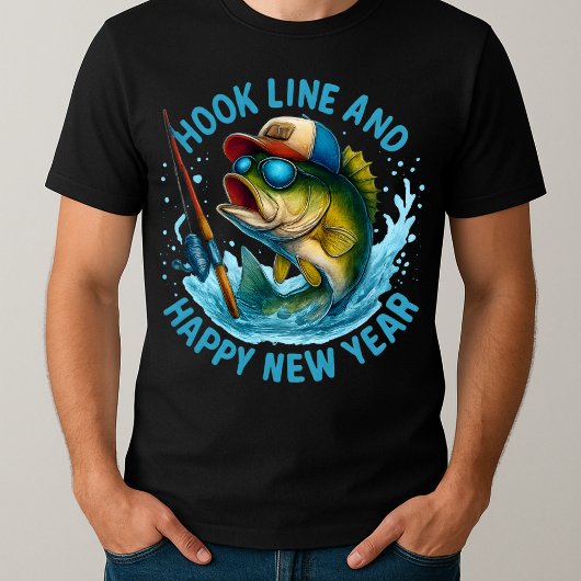 お父さんへのギフトに最適なヴィンテージ釣りグラフィック Tシャツ