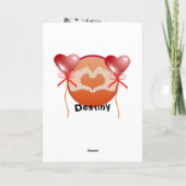 お父さんへの愛 父の日お祝いパーティー サンキューカード (裏面)