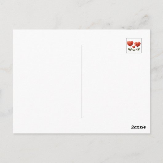 お父さんへの最初の父の日のお祝いカード、ベイビー＆マミーカード、カスタム ポストカード (裏面)