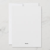 お父さんへの特別な父の日カード - カスタム写真カード シーズンカード (裏面)