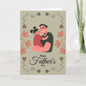 お父さんへの特別な贈り物 - 父の日 カード (正面)